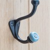 Hammer and Tongs Grey Ceramic Ball Hat & Coat Hooks