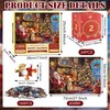 SPHERETRON Puzzle Advent Calendar 24 Pieces Boxes in Each 42