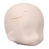 Blank Doll Head for 1/12 Ball Jointed Doll DIY Makeup