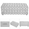 Rectangular Artificial Crystal Tissue Box Cover Tissue Paper Storage Holder