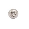 Sourcingmap M6x20mm 304 Stainless Steel Button Head Torx Five-Lobe Tamper