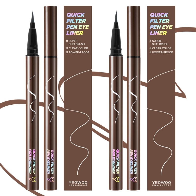 Fox dressing table quick filter pen eyeliner ultra-slim waterproof eyeliner