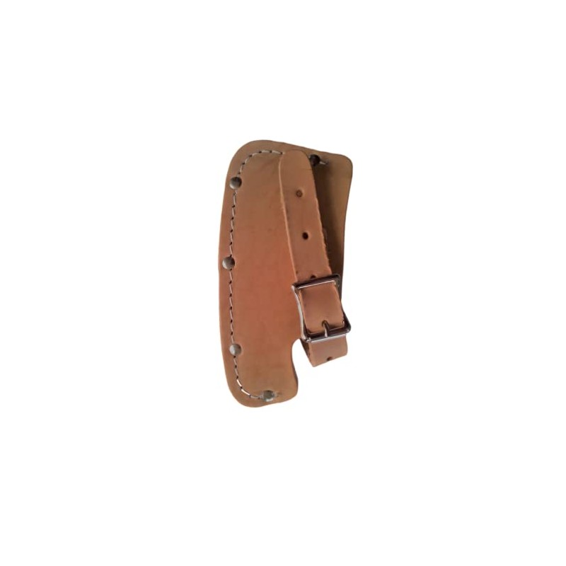 Beaver Tooth Leather Sheath 5-1/2" Single Bit Blade Fits Kelly