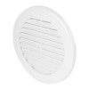 Circle Air Vent Grille Cover 133mm (5.23inch) White High Quality
