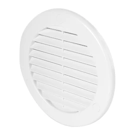 Circle Air Vent Grille Cover 133mm (5.23inch) White High Quality ABS Plastic