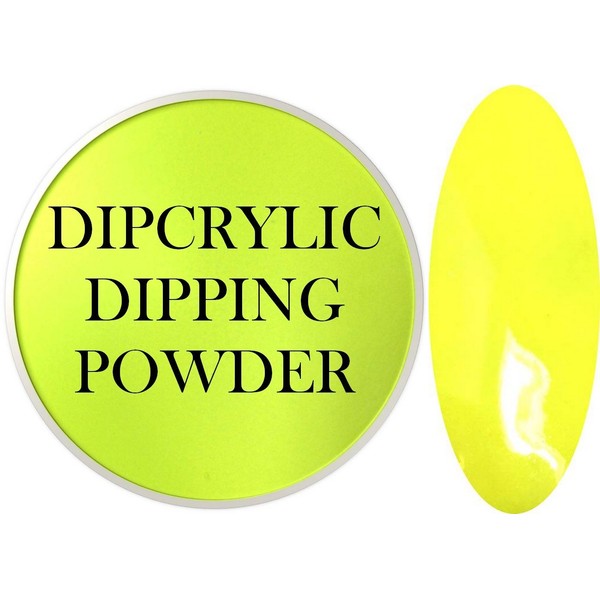 Sheba Nails SHEBA NAILS Dipcrylic Dip Dipping Powder NEON YELLOW