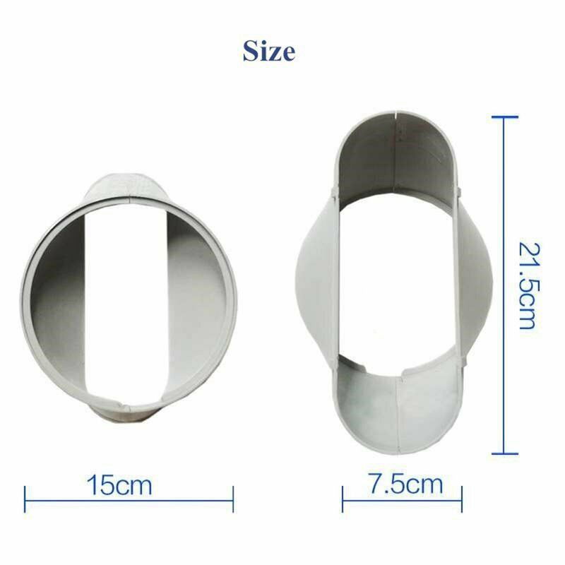 150MM Portable Air Conditioner Window Exhaust Duct P-ipe Hose Interface