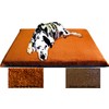 41X27 X4 Sudan Brown Orthopedic Waterproof Memory Foam Pet Pad