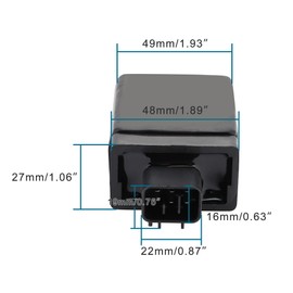 GOOFIT 6 Pin DC CDI for Yamaha YBR125 Kawasaki Bayou KLF 220 250 Suzuki GS500 31800-01D00