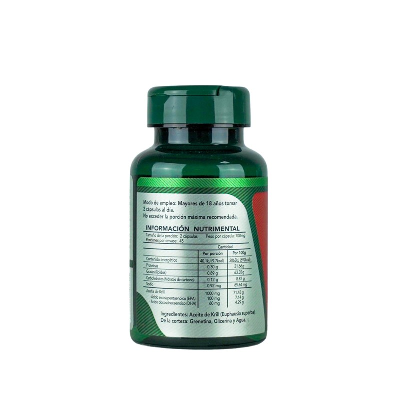 Aceite de Krill Puro Herbalia Lab - Rico EPA y