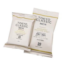 TOKYO CLASSIC FACE & BODY MOISTURE SHEET Face & Body Moisture Sheet, Lotion, Fruity Wood Scent, 20 Sheets