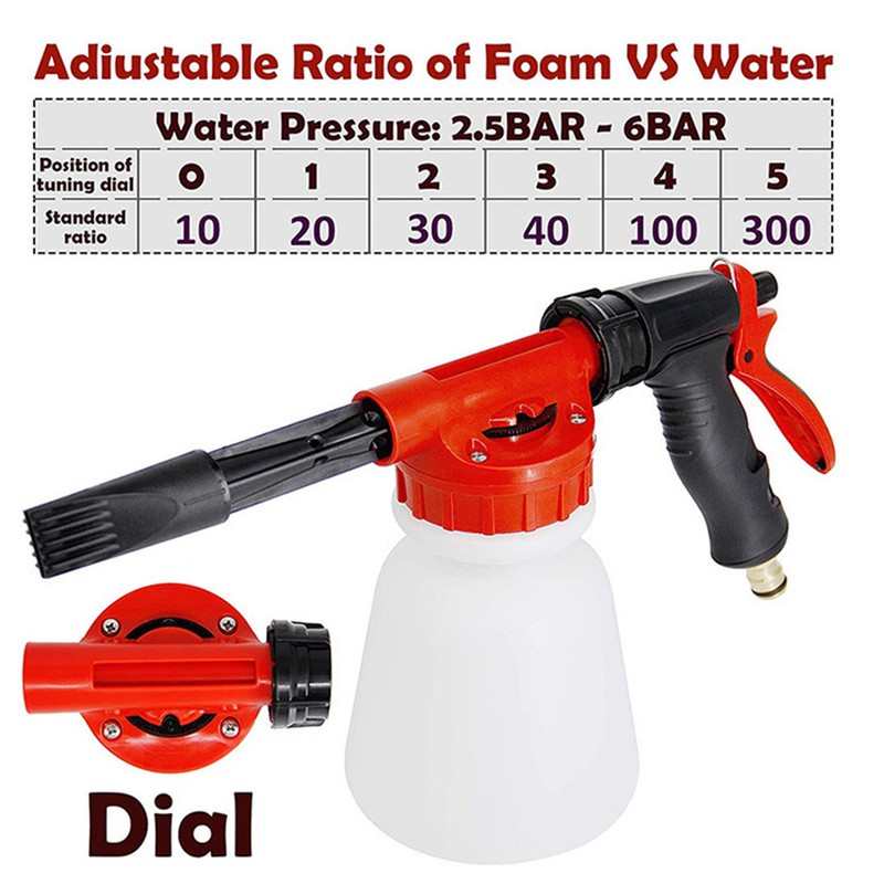 Car Wash Foam Gun Garden Hose Sprayer Foam Sprayer with