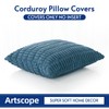 Artscope Corduroy Set of 1 Cushion Cover 55x55 cm Super