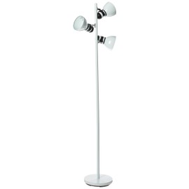 Boston Harbor TL-TREE-134-WH Three Light Tree Lamp, 65", White