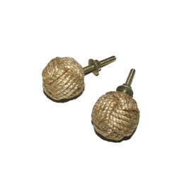 Jute Rope Door Knob (Set of 2)