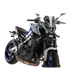 Puig 21133J Downforce Naked Frontal Spoilers Matt Black