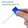 10pcs 25-30ml Stool Specimen Cup Stool Container with Spoon Lid,