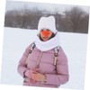 Ipetboom Nose Warmer Handmade Wool Mask Antifreeze Nasal Protection for