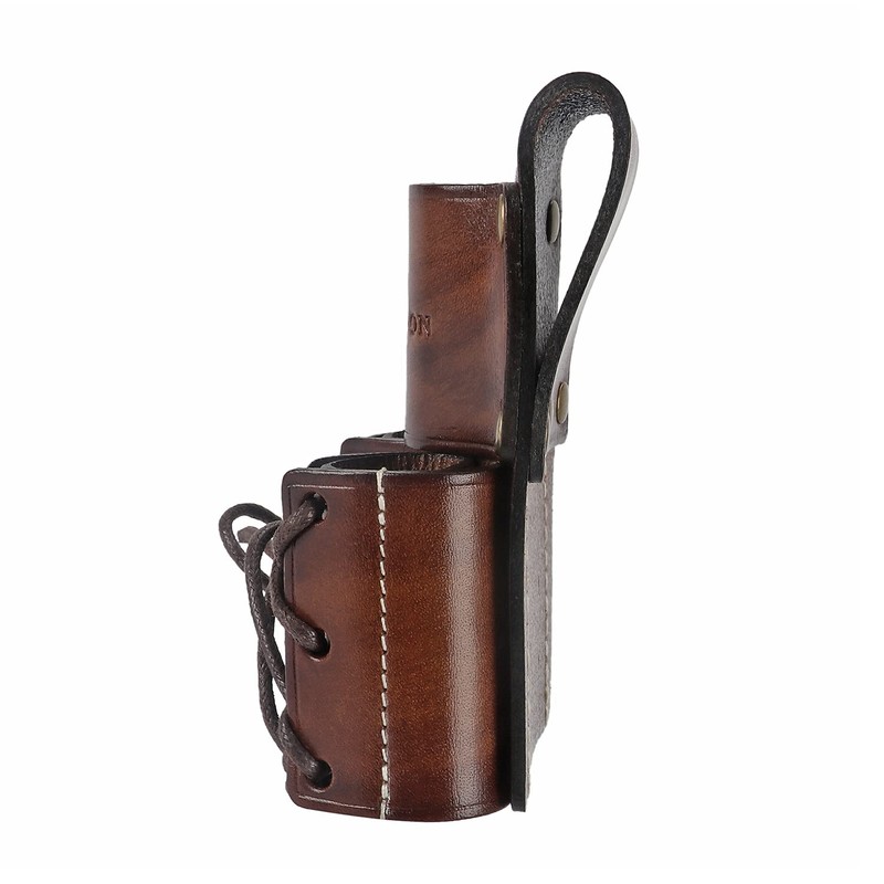 TOURBON Leather Tool Organizer Bull Pin Holster Wrench Hammer Holder