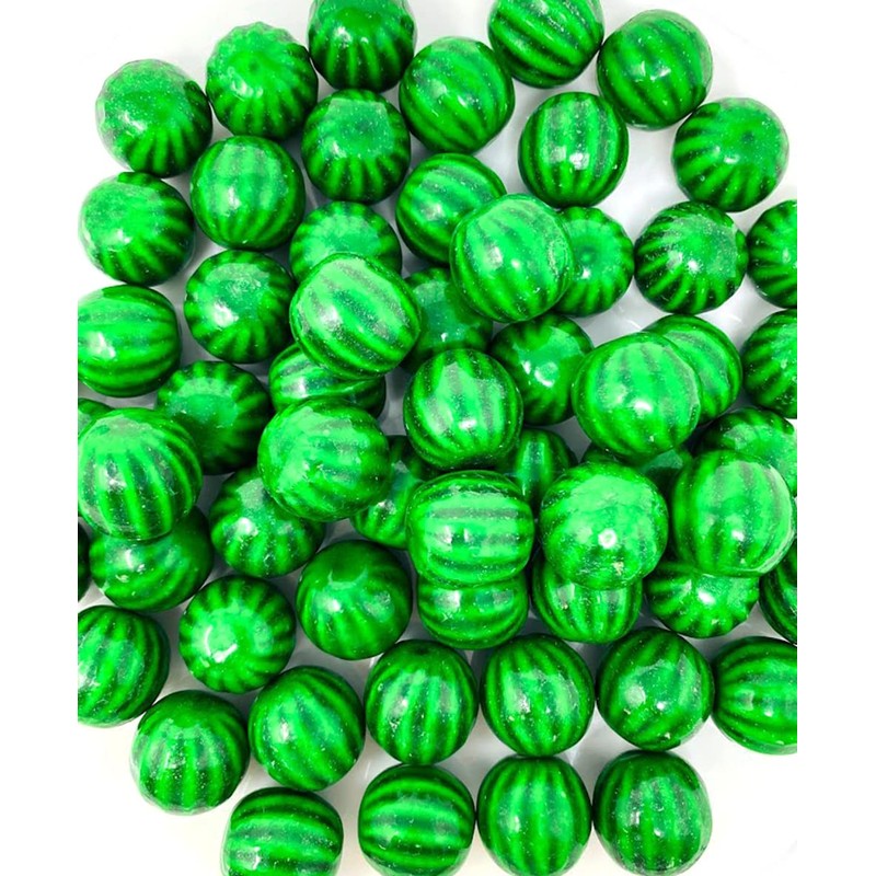 SweetGourmet Watermelon Gum Balls | 1 inch Bubble Gum |