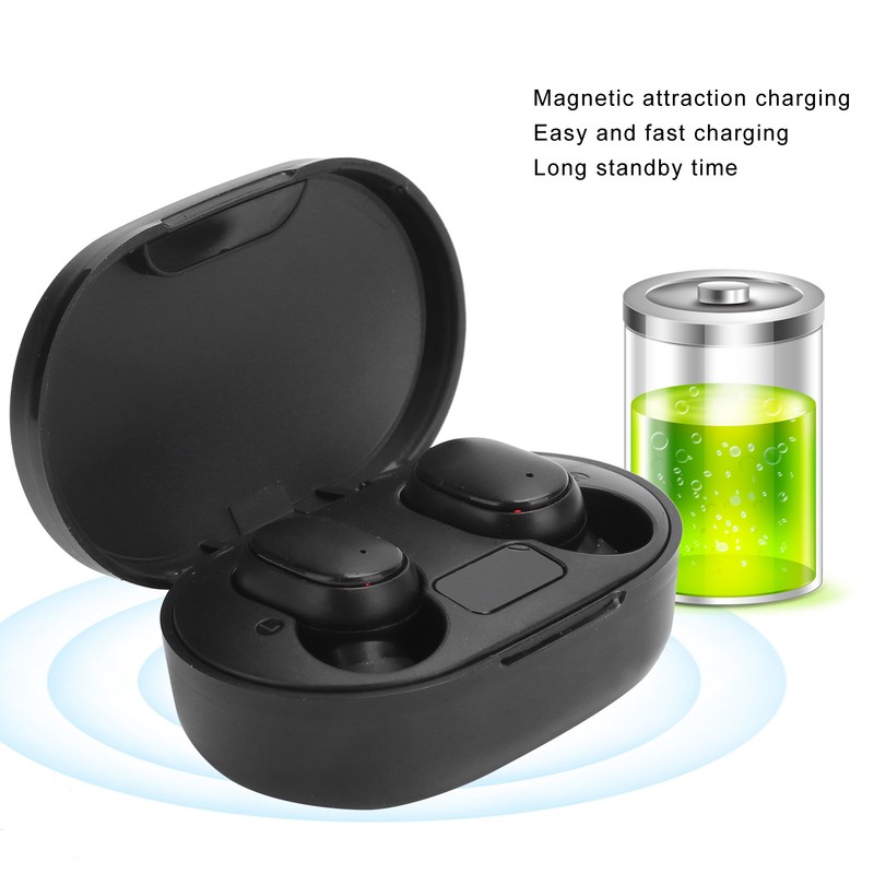 E6S TWS Bluetooth V5.1 Earphone Wireless Portable Sports Headphones for