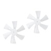 2pcs 6 Inch RV Vent Fan Blade High Efficiency RV
