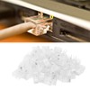 100Pcs TF2005A 8P8C RJ45 Connector CAT6 Unshielded Ethernet Crystal Head
