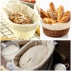 Linen Insert for Proofing Basket, 4 Pieces Proofing Basket Cloth