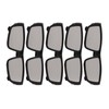 5 Pcs Solar Eclipse Glasses Safe Shades for Direct Sun