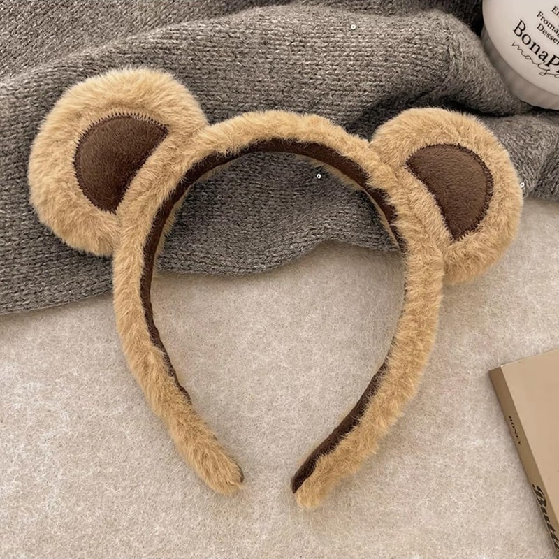 GOODCHI Bear Headband, Bear Ears, Hairpin, Beast Ears, Mimi, Cute,