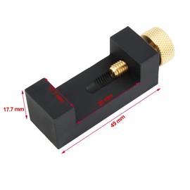 O'skool Ruler Stops Fences Marking Gauge Stop With Scriber,Aluminum Ruler Positioning Block