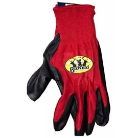 Buckhead All Weather Gear Work Gloves  Red L- 6 Pairs