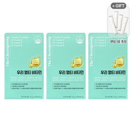 The Cheongsong Woori Multi Vitamin B D E K2 Zinc Biotin Niacin 300g, 3 units / 더청송 우리 멀티 비타민 B D E K2 아연 비오틴 나이아신 300g, 3개