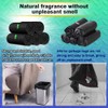 Small Bathroom Trash Bags AOSULI 3 Gallon/10 Liter Trash Can