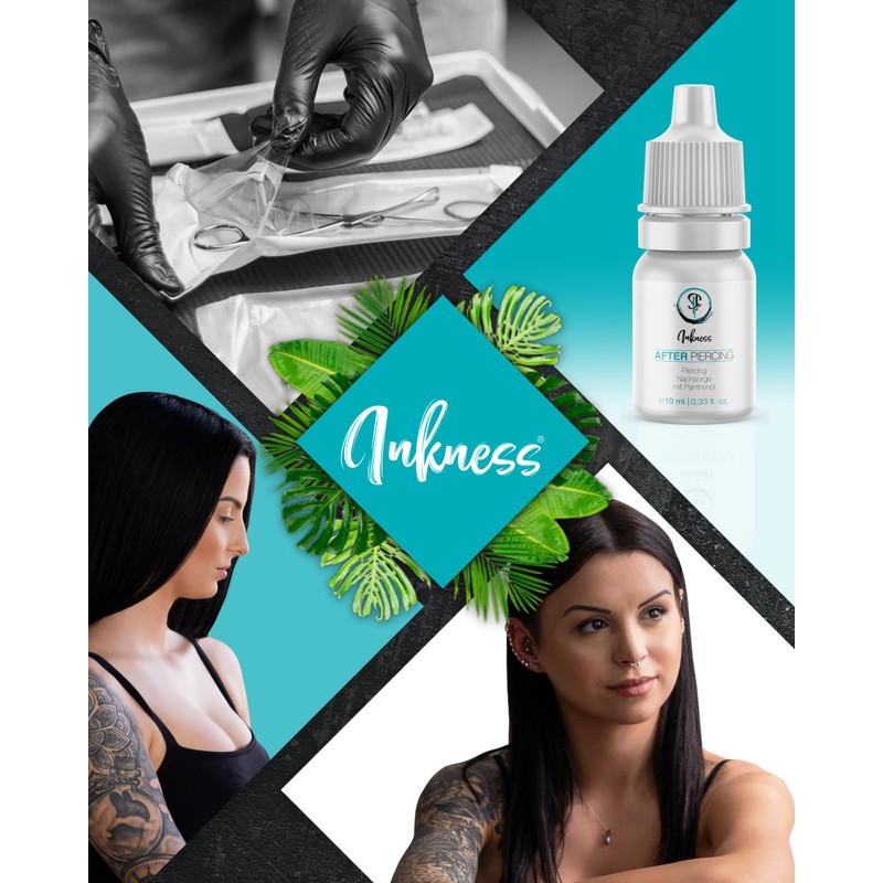 Inkness After Piercing Care Lotion 10 ml – Supports Piercing