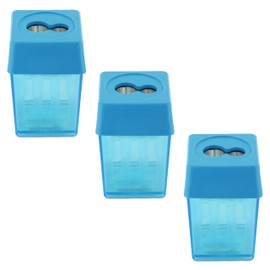 KUM - Temperamatite con contenitore 228 M2, blu, confezione da 3