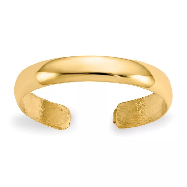 G & W 14k High Polished Toe Ring C2098