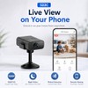 Mini cámara de seguridad, 1080P HD WiFi pequeña cámara oculta