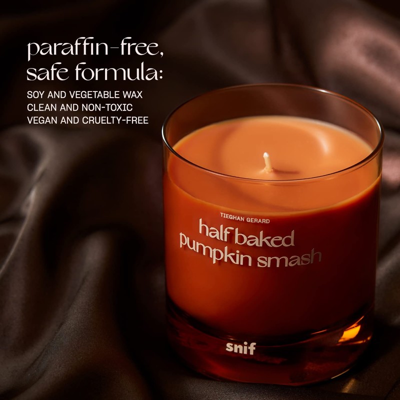 Snif Half Baked Pumpkin Smash 8.5 Oz Scented Candle