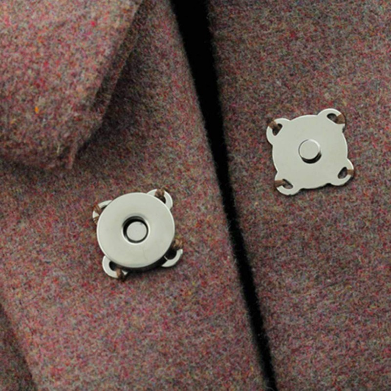 Trimming Shop Magnetic Snap Fasteners Metal Clasps Sewing Accessory for