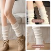 2 Pairs of Knitted Leg Warmers, Long Leg Warmers, Soft