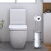 Meangood Toilet Paper Holder Stand and Tissue Paper Roll Dispenser