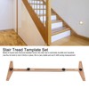 Wood Stairs Measuring Ruler Stair Tread Template Set Long Style