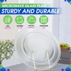 Microwave Plate Replacement 16 inch Fits WB49X10166 GE Microwave Turntable