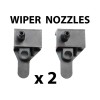 Humvee Qty 2 Windshield Washer Nozzle For HMMWV/HUMVEE Replaces factory