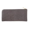 HIRAMEKI. Morris L-Shaped Zipper Long Wallet, Cowhide Leather, Embossed William