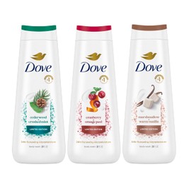 Dove Body Wash 3 Count Mixed Pack for Renewed, Healthy-Looking Skin Gentle Skin Cleanser with 24hr Renewing MicroMoisture