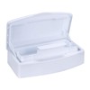 (White) - Nail Tools Plastic Disinfection Box Beauty Tool Disinfection