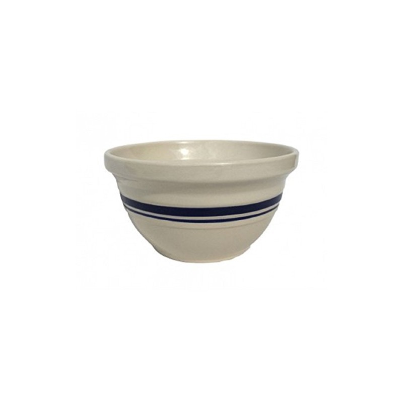 Ohio Stoneware 6505036 8 in. Dominion Ceramic Mixing Bowl Blue