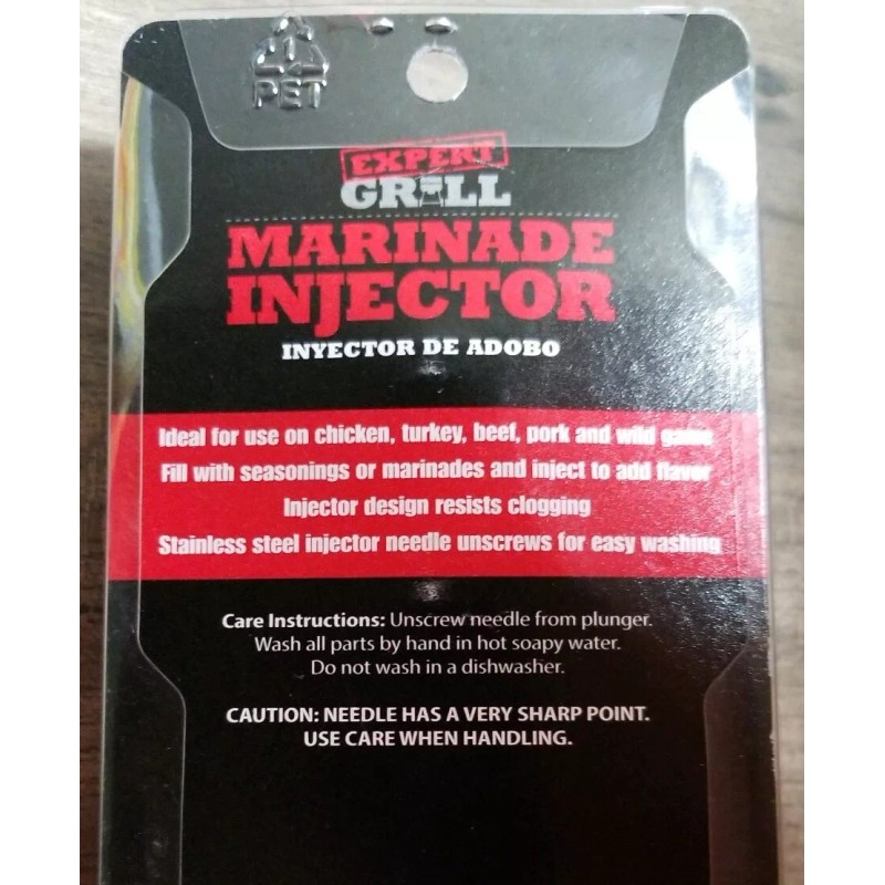 Stainless Expert Grill Marinade Injector XG17-107-002-9